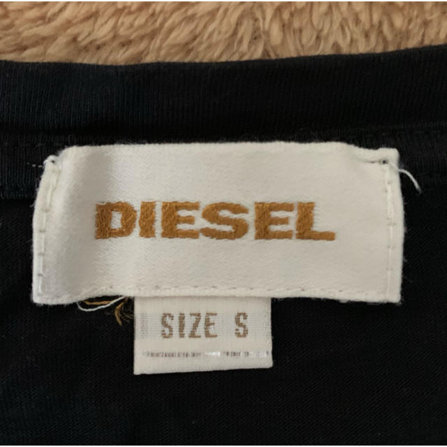 DIESEL(ディーゼル)のDIESEL ディーゼル Tシャツ 黒 サイズS メンズのトップス(Tシャツ/カットソー(半袖/袖なし))の商品写真