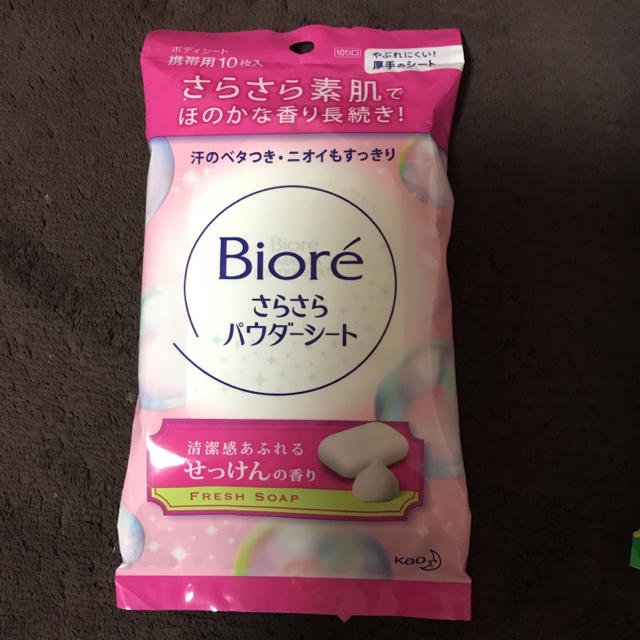 Biore(ビオレ)のビオレ パウダーシート 3個セット コスメ/美容のボディケア(制汗/デオドラント剤)の商品写真