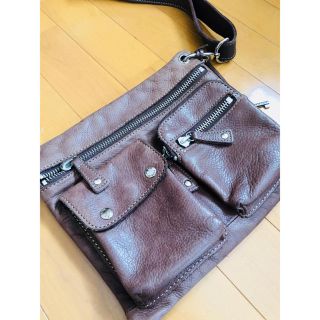 フォッシル(FOSSIL)のFOSSIL フォッシル レザーショルダーバッグ(ショルダーバッグ)