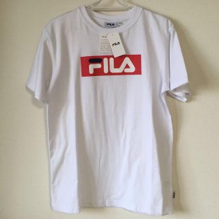 フィラ(FILA)のFILA×Ｔシャツ×白赤(Tシャツ(半袖/袖なし))