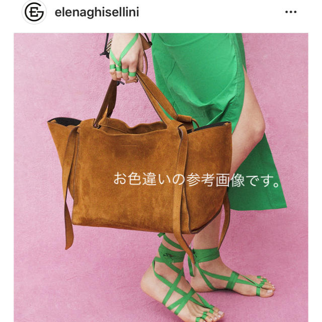 UNITED ARROWS(ユナイテッドアローズ)のElena Ghisellini エレナギセリーニ  Usonia トートバッグ レディースのバッグ(トートバッグ)の商品写真