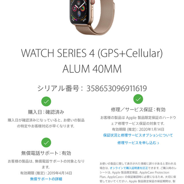 値下げ中★Apple Watch SE GPS +セルラーモデル