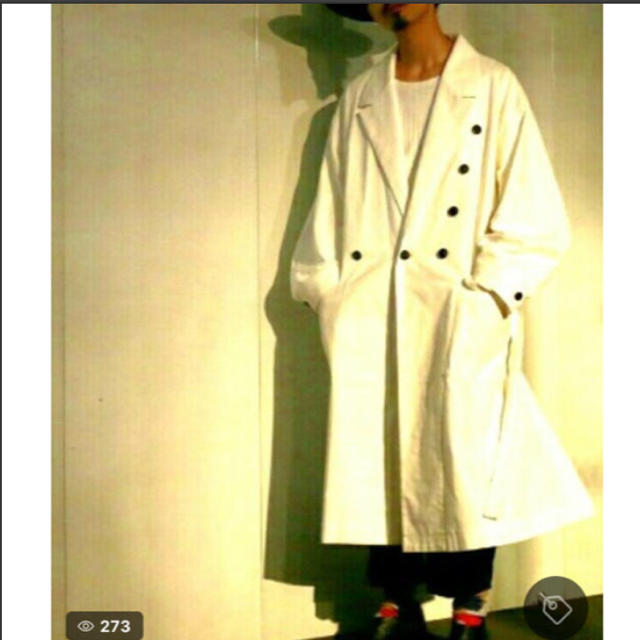UNUSED(アンユーズド)のRobes & Confections 18ss コットンリネンワークコート メンズのジャケット/アウター(トレンチコート)の商品写真