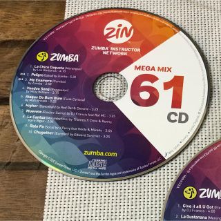 ズンバ(Zumba)のZUMBA CD / MEGA MIX Volume 61(スポーツ/フィットネス)