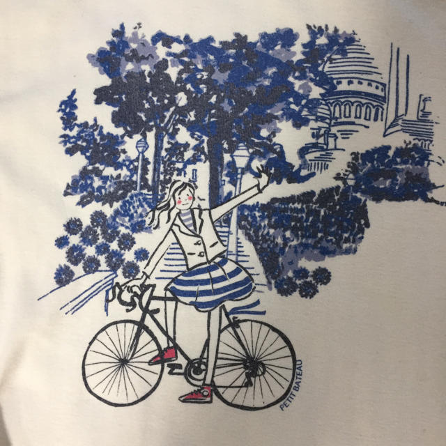 PETIT BATEAU(プチバトー)のプチバトー Tシャツ キッズ/ベビー/マタニティのキッズ服女の子用(90cm~)(Tシャツ/カットソー)の商品写真