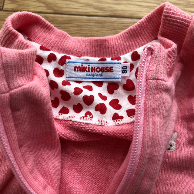 mikihouse(ミキハウス)のミキハウス ベスト ☆値段交渉可☆ キッズ/ベビー/マタニティのキッズ服女の子用(90cm~)(ジャケット/上着)の商品写真