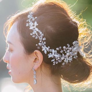 ヴェラウォン(Vera Wang)のブライダル ヘッドアクセサリー （LaraLauraさん）(ヘッドドレス/ドレス)