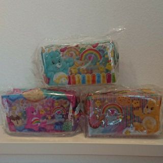 ケアベア(CareBears)のケアベア クリアポーチ(キャラクターグッズ)