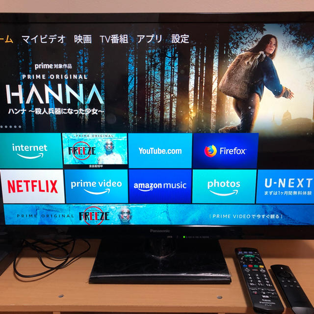 Panasonic 液晶テレビ 32V アマゾンFire TV Stick付き