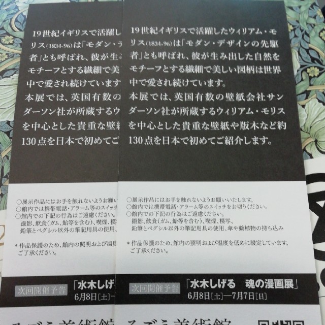 そごう(ソゴウ)のそごう美術館招待券2枚 チケットの施設利用券(美術館/博物館)の商品写真