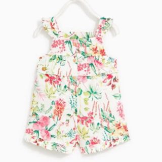 ザラキッズ(ZARA KIDS)のZARABaby  サロペット サイズ74  新品未使用(ワンピース)