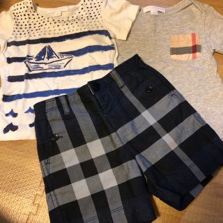 バーバリー(BURBERRY)のバーバリー Ｔシャツ パンツ セット(Ｔシャツ)