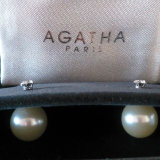 アガタ(AGATHA)のAGATHA パールキャッチ　ピアス(ピアス)