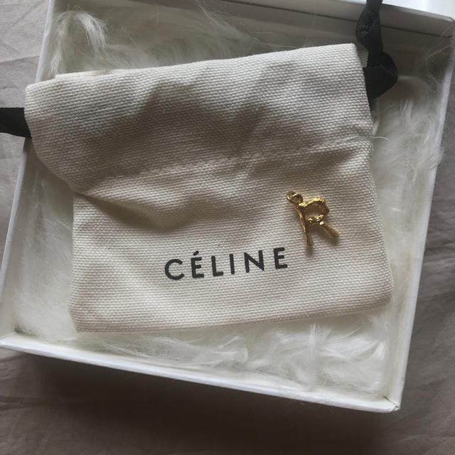 官報 CELINE セリーヌ アルファベット ペンダントトップ【新品】 