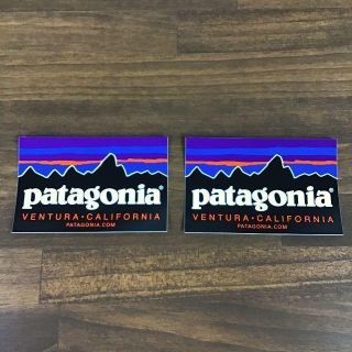 パタゴニア(patagonia)のパタゴニア　ロゴステッカー　P６ロゴ 2枚セット patagonia(ステッカー)