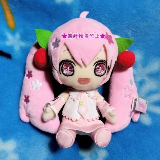 タイトー(TAITO)の初音ﾐｸ 桜ﾐｸ ぬいぐるみ 新品非売 ﾐｸ ﾀｲﾄｰ(キャラクターグッズ)