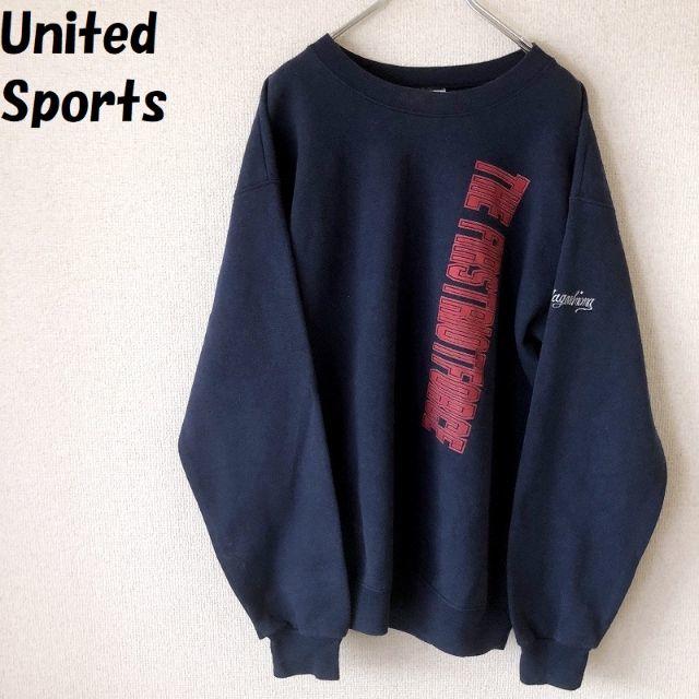 【人気】United Sports USA製オールドスウェット バックプリント メンズのトップス(スウェット)の商品写真