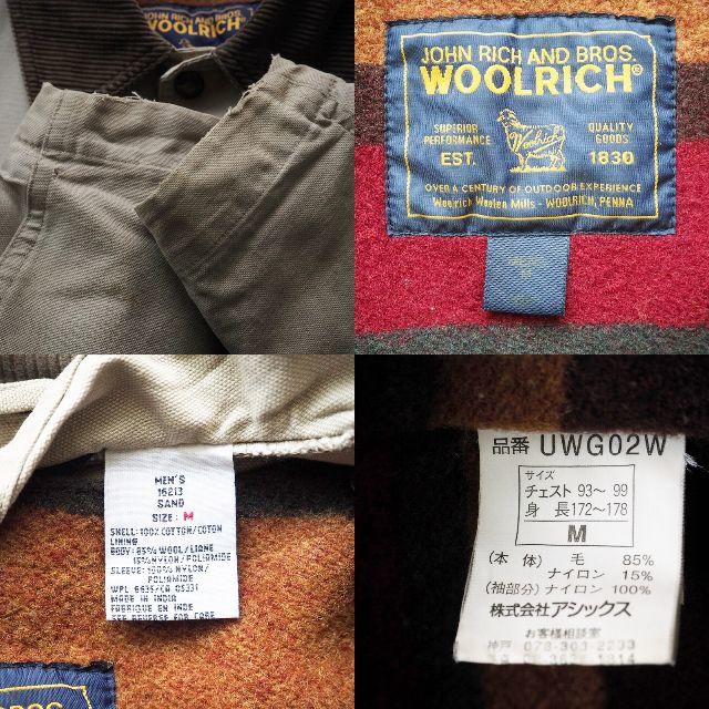 WOOLRICH(ウールリッチ)の【人気】ウールリッチ ライナー付きハンティングジャケット サイズM メンズのジャケット/アウター(ブルゾン)の商品写真