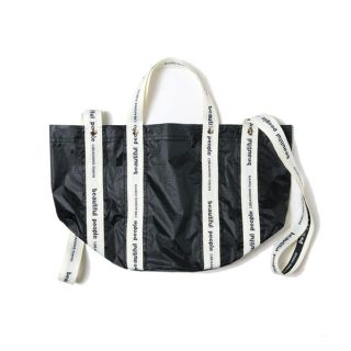 ビューティフルピープル(beautiful people)のビューティフルピープルsailclothlogotapeshiftbag S (トートバッグ)