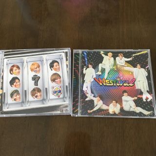 ジャニーズウエスト(ジャニーズWEST)のラッキィィィィィィィ7 初回盤、WESTival 通常盤2枚セット(ポップス/ロック(邦楽))