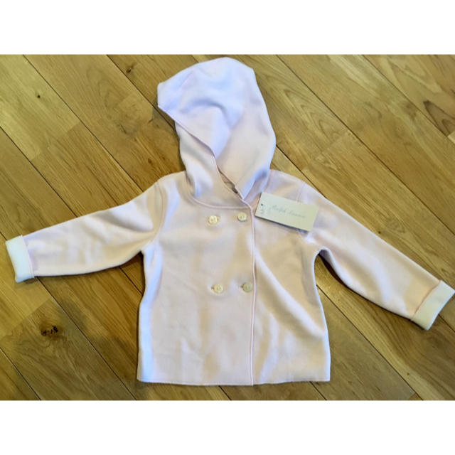 Ralph Lauren(ラルフローレン)の新品未使用！ラルフローレン  フリースコート キッズ/ベビー/マタニティのキッズ服女の子用(90cm~)(コート)の商品写真