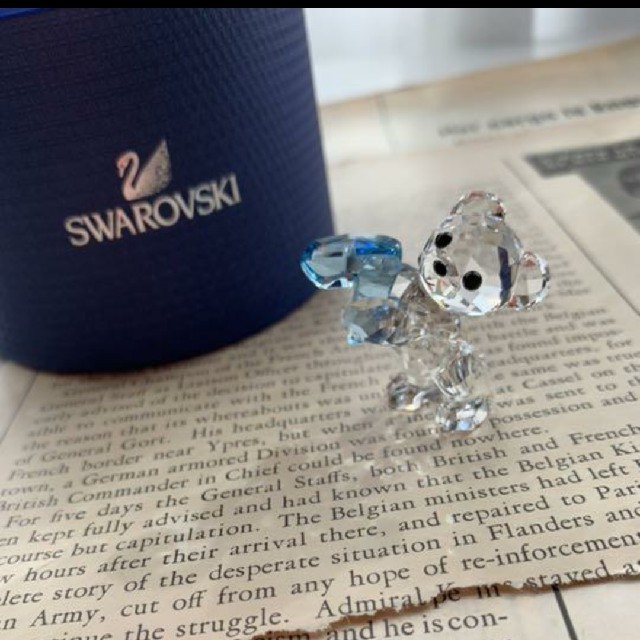 SWAROVSKI(スワロフスキー)の新品 ☆ SWAROVSKI ベア  7 インテリア/住まい/日用品のインテリア小物(置物)の商品写真