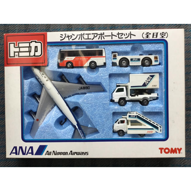 ANA(全日本空輸) - トミカ ANA ジャンボエアポートセット 全日空 日本