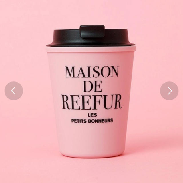 Maison de Reefur(メゾンドリーファー)のMAISON DE REEFUR ロゴ ウォール マグ タンブラー インテリア/住まい/日用品のキッチン/食器(タンブラー)の商品写真