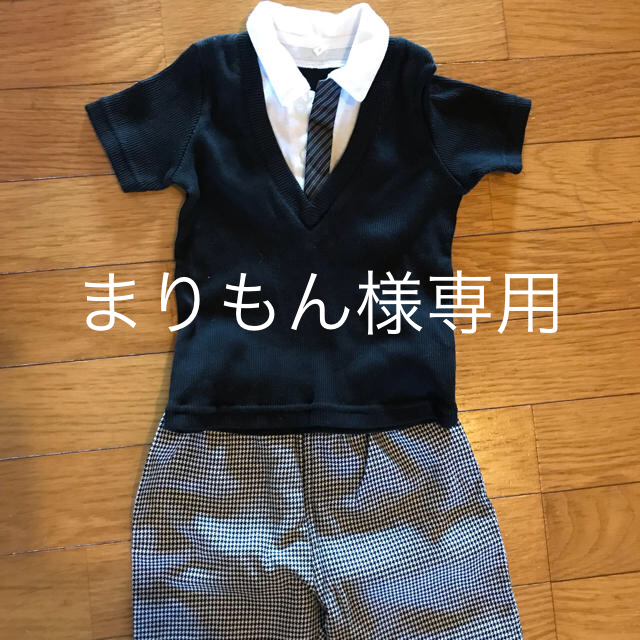 西松屋(ニシマツヤ)のまりもん様専用フォーマル セットアップ キッズ/ベビー/マタニティのキッズ服男の子用(90cm~)(ドレス/フォーマル)の商品写真