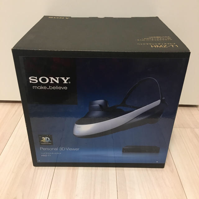 新品未使用 SONY ソニー 3D対応ヘッドマウントディスプレイ HMZ-T1 65