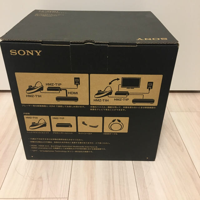 新品未使用 SONY ソニー 3D対応ヘッドマウントディスプレイ HMZ-T1 新品未使用 SONY ソニー 3D対応ヘッドマウントディスプレイ HMZ-T1