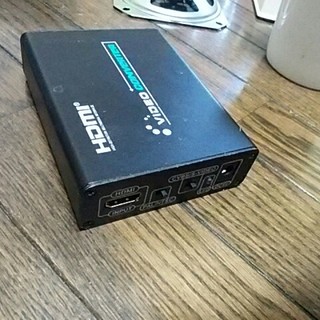 HDMI→S端子コンバーター(映像用ケーブル)
