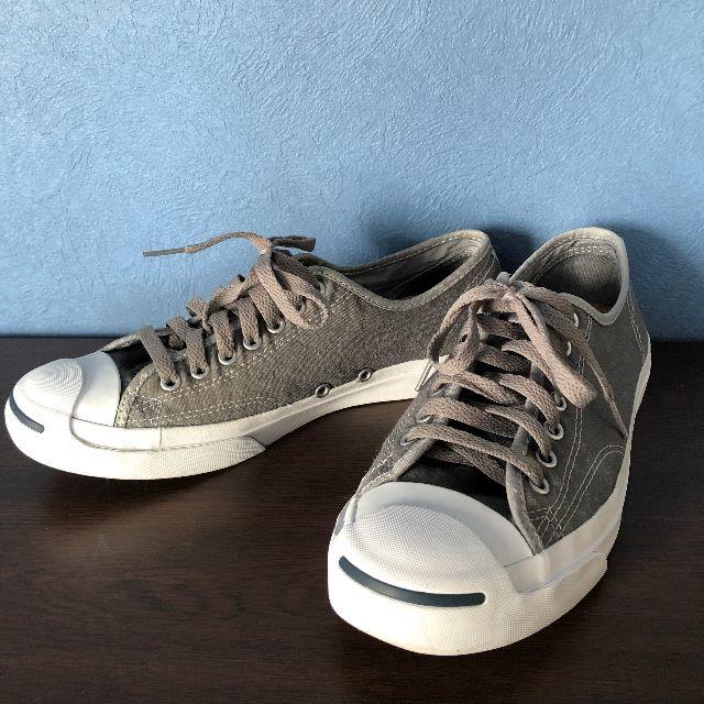 CONVERSE(コンバース)のUS企画！27cm コンバース ジャックパーセル グレイ グレー メンズの靴/シューズ(スニーカー)の商品写真