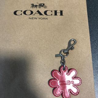 コーチ(COACH)のコーチ 花のキーホルダー(キーホルダー)