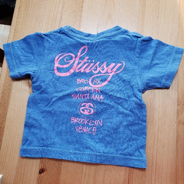 STUSSY(ステューシー)のSTUSSY☆ロゴTシャツ☆70cm キッズ/ベビー/マタニティのベビー服(~85cm)(Ｔシャツ)の商品写真