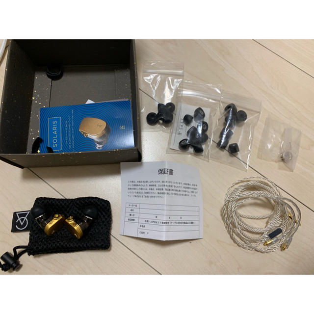 手数料安い Campfire ほぼ新品。 SOLARIS Audio ヘッドフォン/イヤフォン 手数料安い Campfire ほぼ新品。 SOLARIS Audio ヘッドフォン/イヤフォン