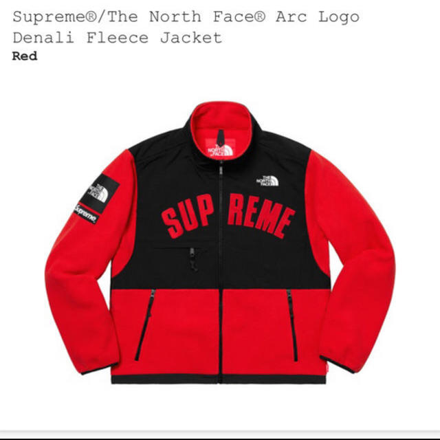 Supreme North Face Arc LogoDenali FleeceMサイズカラー