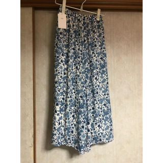 アズールバイマウジー(AZUL by moussy)のAZUL ペイズリー柄ワイドパンツ(カジュアルパンツ)