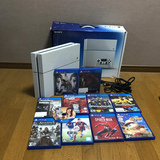 PlayStation4 - ps4.500GB その他カセットセットの通販 by じmpw@wp｜プレイステーション4ならラクマ