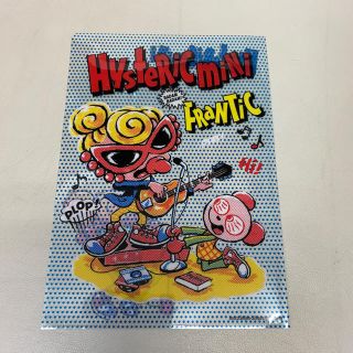 ヒステリックミニ(HYSTERIC MINI)のヒスミニ クリアファイル 青ドット(クリアファイル)