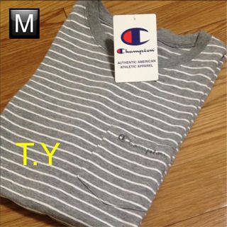 チャンピオン(Champion)のChampion ボーダーT Supreme EMODA Ungrid好きに(Tシャツ/カットソー(半袖/袖なし))