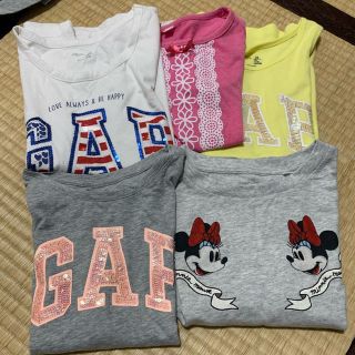 ギャップ(GAP)の女の子 130 半袖 まとめ売り(Tシャツ/カットソー)