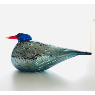 イッタラ(iittala)のPunanokka SSKK 2004 オイバ・トイッカ  バード イッタラ(ガラス)