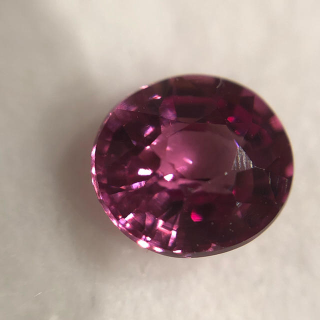 ⭐️妖艶パープリッシュピンク⭐️マラヤガーネット 1.5ct