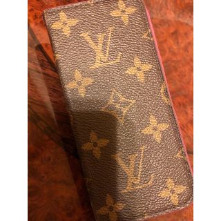 ルイヴィトン(LOUIS VUITTON)のLOUIS VUITTON iPhoneケース 6s ピンク(iPhoneケース)