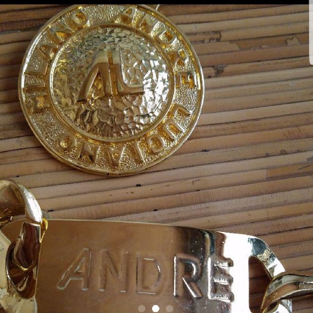 ANDRE LUCIANO(アンドレルチアーノ)のチェーンベルト　アンドレルチアーノ レディースのファッション小物(ベルト)の商品写真