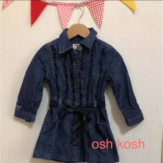 OshKosh(オシュコシュ)のOSH KOSH♡ワンピース 90〜95 キッズ/ベビー/マタニティのキッズ服女の子用(90cm~)(ワンピース)の商品写真