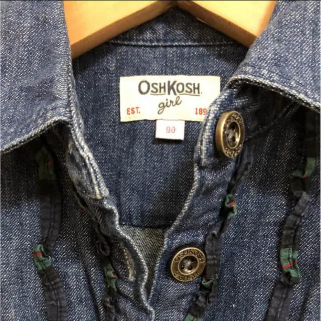 OshKosh(オシュコシュ)のOSH KOSH♡ワンピース 90〜95 キッズ/ベビー/マタニティのキッズ服女の子用(90cm~)(ワンピース)の商品写真