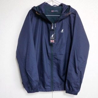 カンゴール(KANGOL)のKANGOL 新品　ネイビー　ポケッタブルパーカー　撥水　カンゴール(ナイロンジャケット)