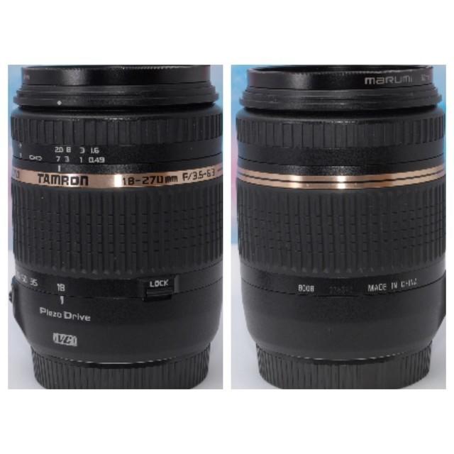 【極上美品】タムロンキヤノン用18-270mm（Model B008）レンズ☆彡